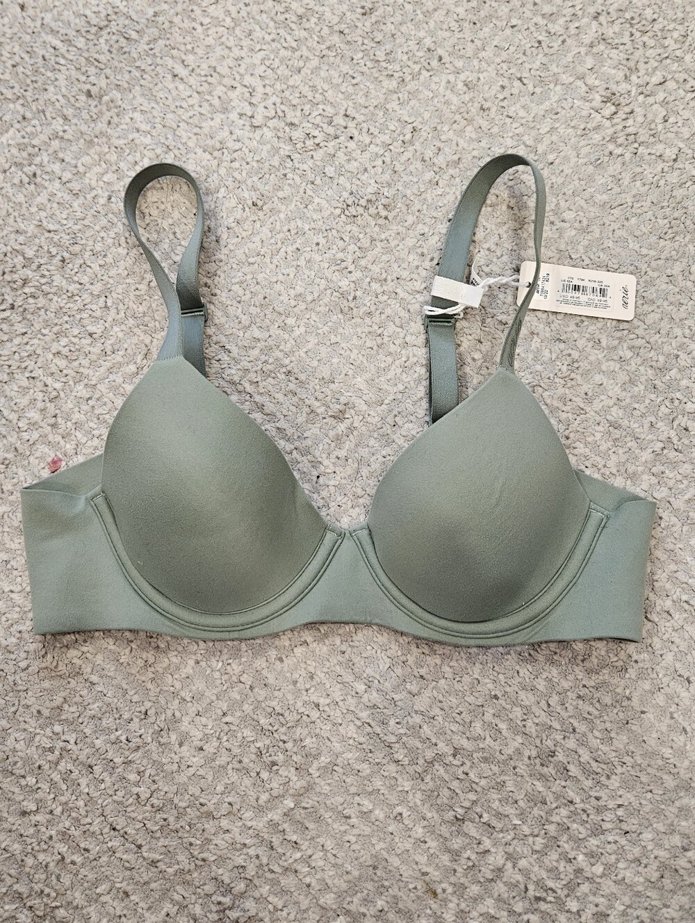 AERIE Smoothez Green Full Coverage Demi Bra 32A NWT AE